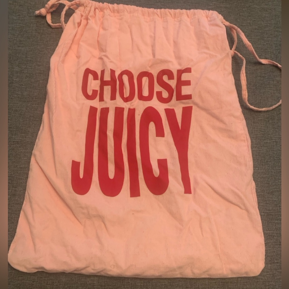 Juicy Couture Pink Drawstring - From the Early 2000s